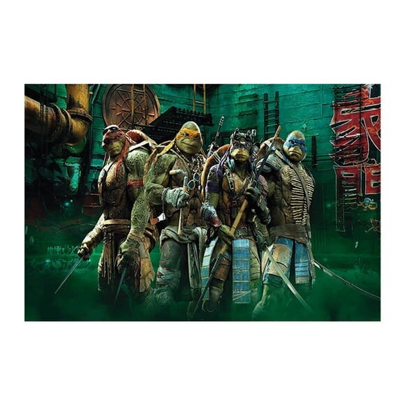 Painel Tartarugas Ninjas - 1,50x1,00m