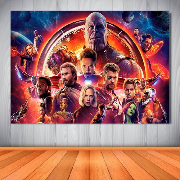 Painel Thanos - 1,50x1,00m
