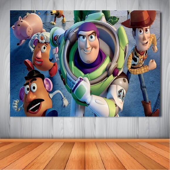 Painel Toy Story - 1,50x1,00m