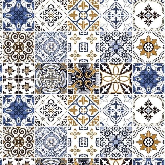 Papel de Parede Azulejo Português