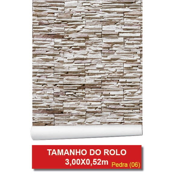 Papel de Parede Canjiquinha Marfim Marrom Claro - 3d