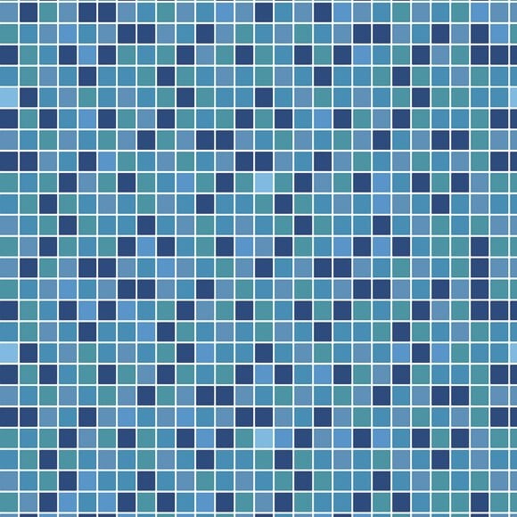 Papel de Parede Pastilha Azul