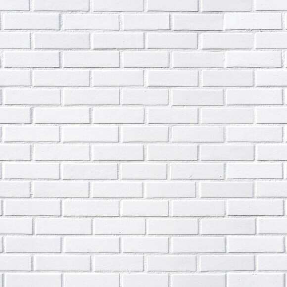Papel de Parede Tijolos Cinza Claro 3d