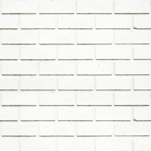 Papel de Parede Tijolos Cinza Claro 3d