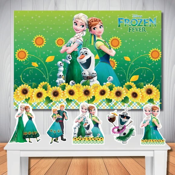 Kit Aniversário Festa Top Painel + Display Frozen Ferve