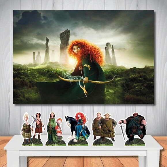 Kit Cenário Painel de Aniversário e Display Mesa Top Valente