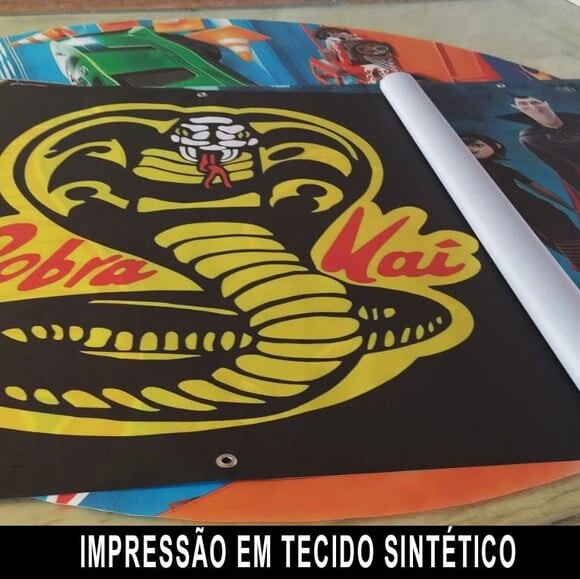 Kit Painel de Festa Redondo e Display Vai, Cachorro, Vai!
