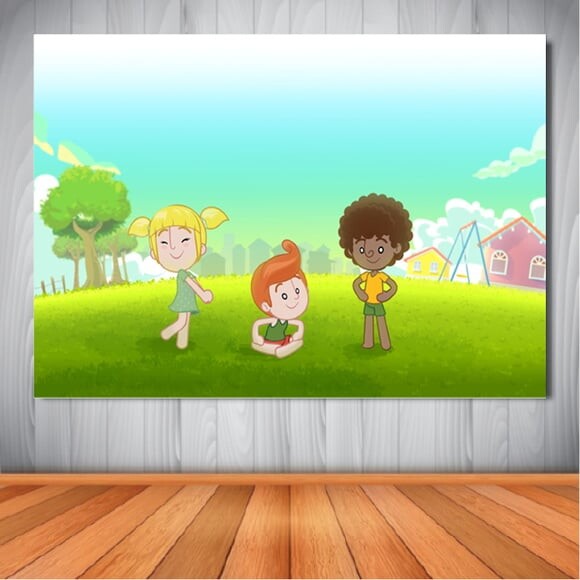 Painel Bita e a Turma - 1,50x1,00m