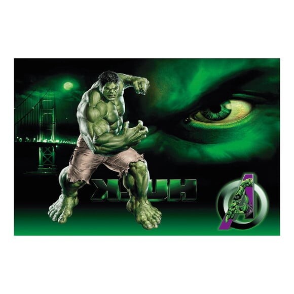 Painel de Festa Infantil Hulk - 1,50x1,00m