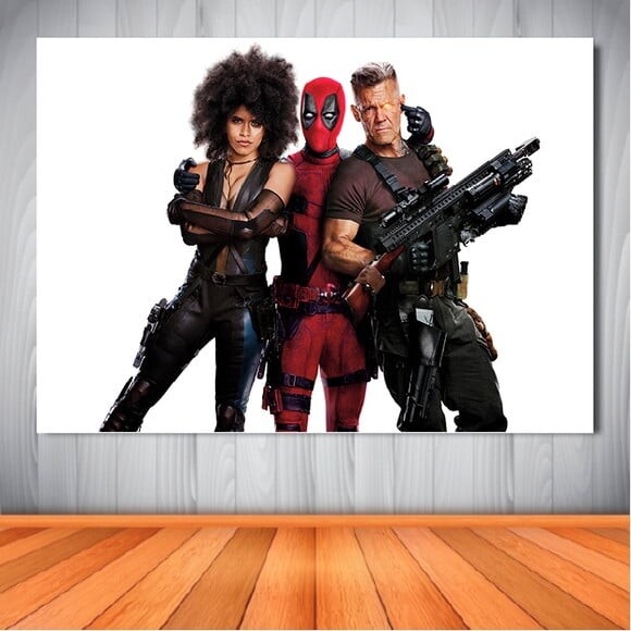 Painel Deadpool 2 - 1,50x1,00m