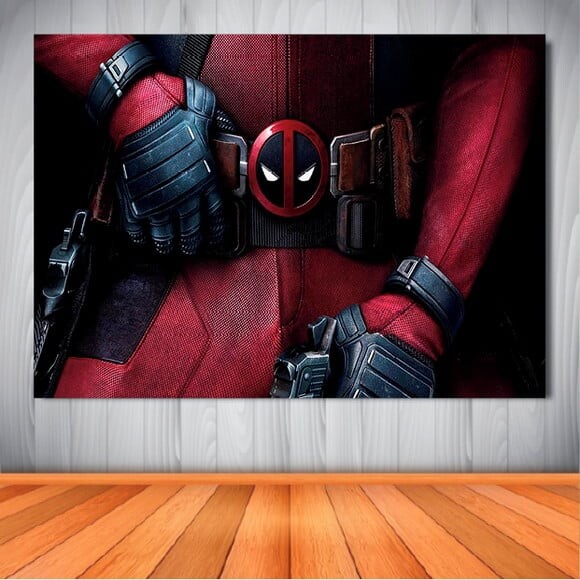 Painel Festa Deadpool - 1,50x1,00m