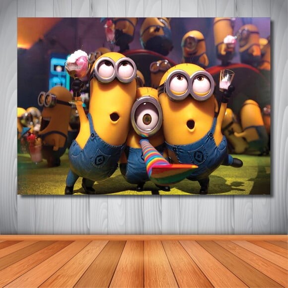 Painel Minions - 1,50x1,00m