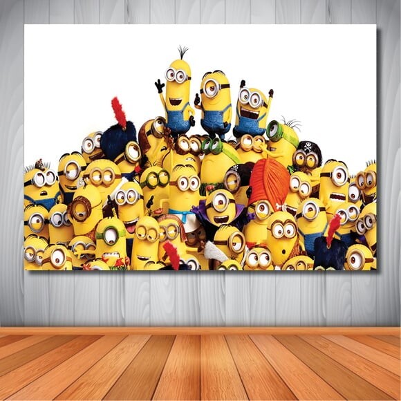 Painel Minions - 1,50x1,00m