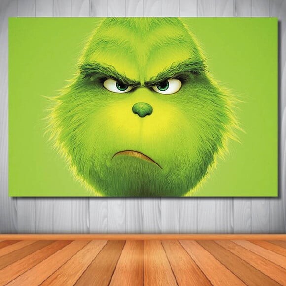 Painel o Grinch - 1,50x1,00m