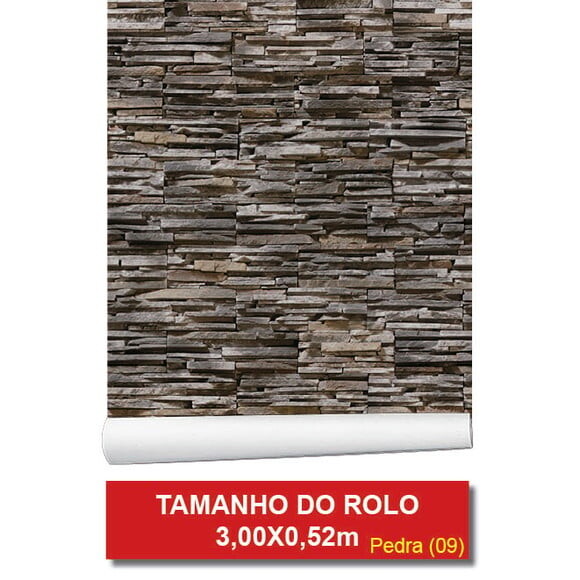 Papel de Parede Canjiquinha Marfim Cinza Mesclado - 3d