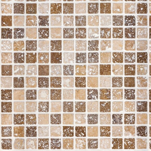 Papel de Parede Pastilha Marrom