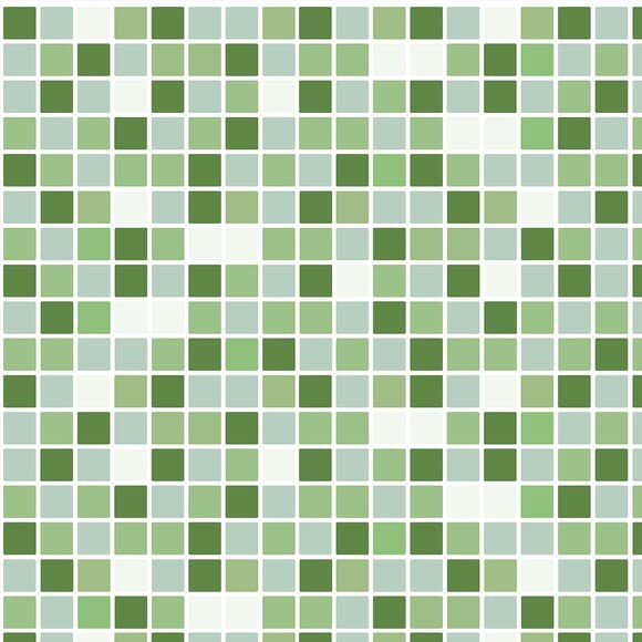 Papel de Parede Pastilha Mix Verde