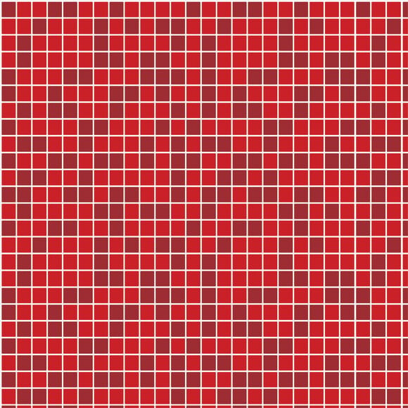 Papel de Parede Pastilha Mix Vermelha