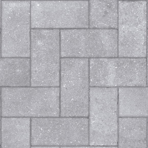 Papel de Parede Pedra Rústica Tons de Cinza Efeito 3d