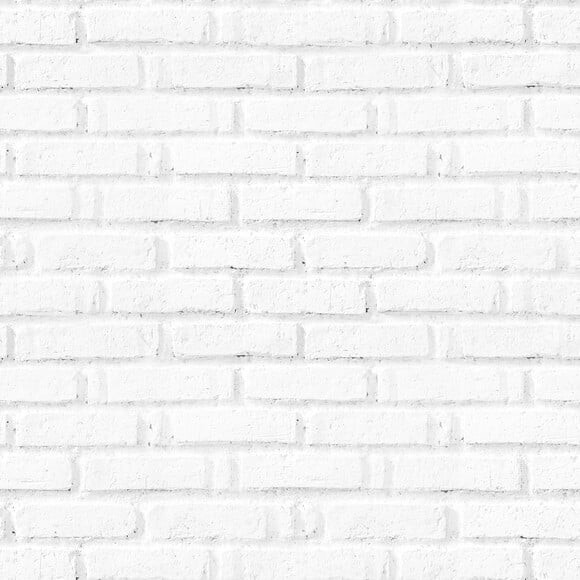 Papel de Parede Tijolos Cinza Claro 3d