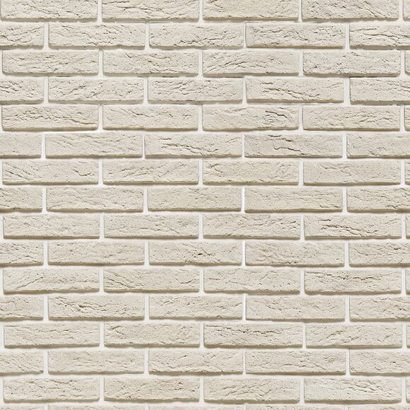 Papel de Parede Tijolos Branco Marmore 3d