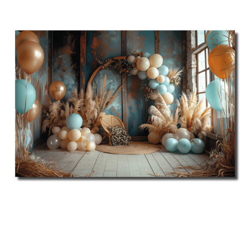 Fundo Fotográfico e Painel de Festa Decoração Cenário Bexiga