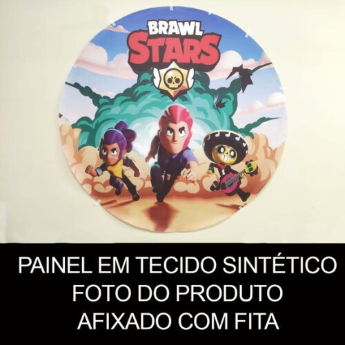 Kit Encanto Painel Redondo 1,5x1,5m de Aniversário e Display