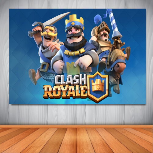 Painel Clash Royale - 1,50x1,00m