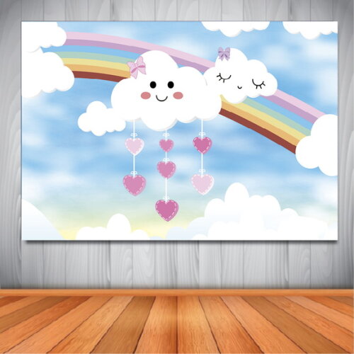 Painel Chuva de Amor - 1,50x1,00m