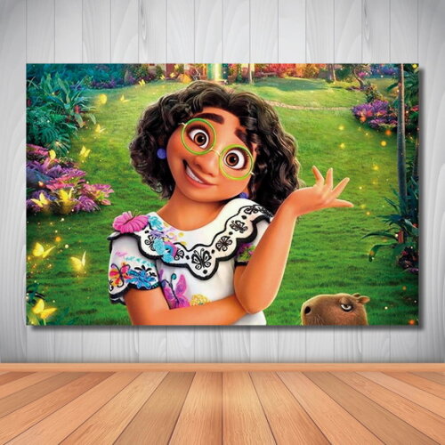 Painel de Aniversário Encanto - 1,50x1,00m
