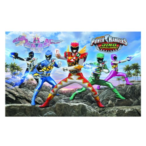 Painel de Aniversário Power Rangers - 1,
