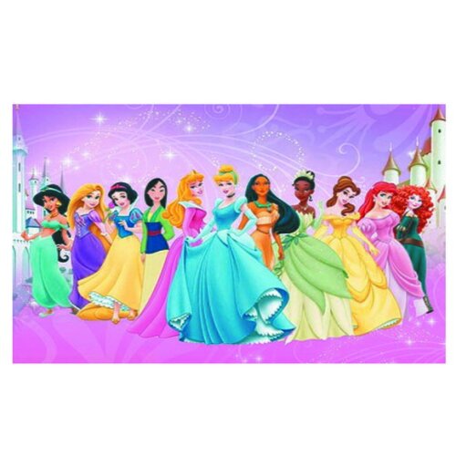 Painel de Aniversário Princesas - 1,50x1,00m