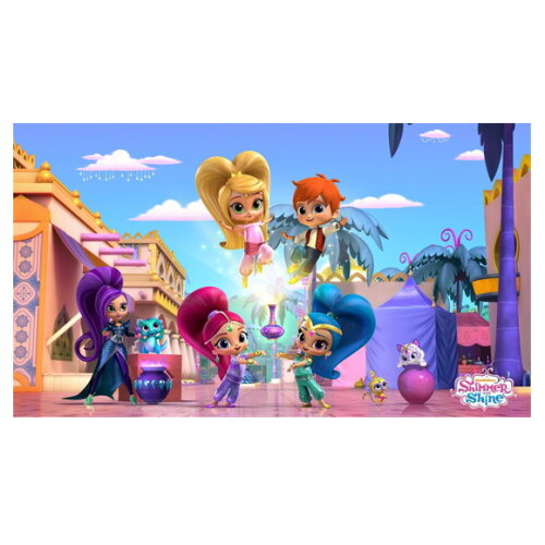 Painel de Festa Shimmer e Shine - 1,50x1,00m