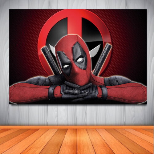 Painel Festa Deadpool - 1,50x1,00m