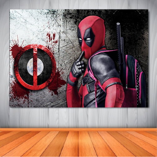 Painel Festa Deadpool - 1,50x1,00m