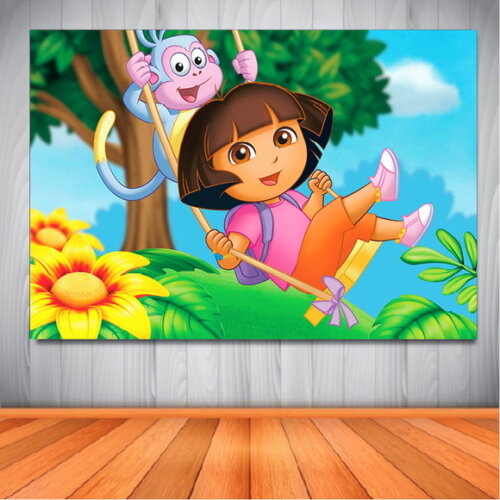 Painel Festa Dora - 1,50x1,00m