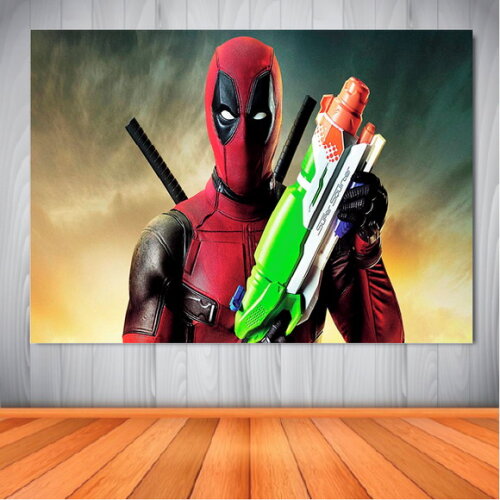 Painel Festa Deadpool - 1,50x1,00m