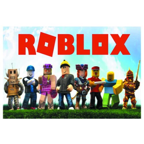 Painel Infantil Roblox - 1,50x1,00m