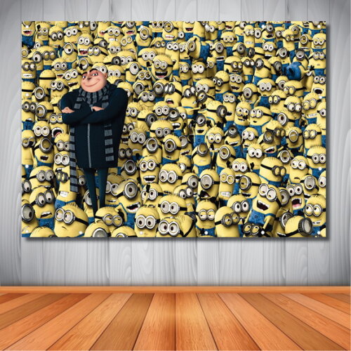 Painel Minions - 1,50x1,00m