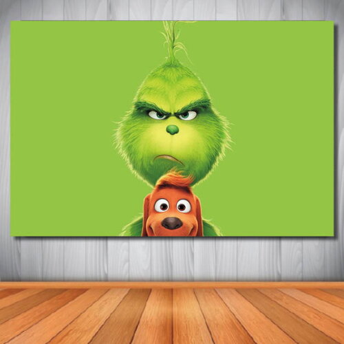 Painel o Grinch - 1,50x1,00m