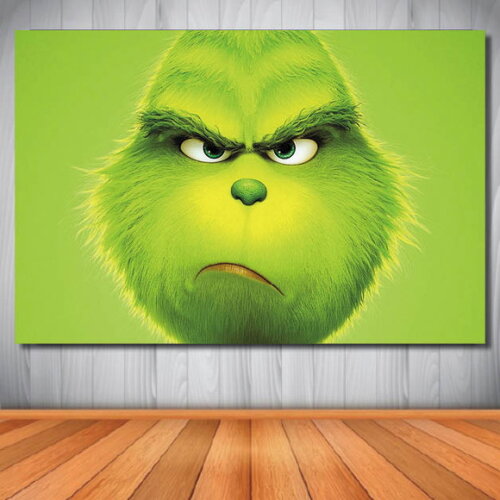 Painel o Grinch - 1,50x1,00m
