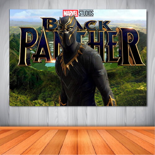 Painel Pantera Negra - 1,50x1,00m