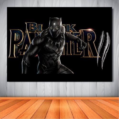 Painel Pantera Negra - 1,50x1,00m