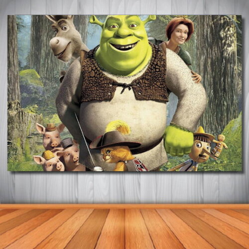 Painel Shrek - 1,50x1,00m