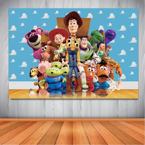 Painel Toy Story - 1,50x1,00m