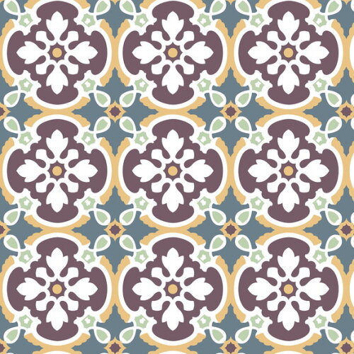 Papel de Parede Azulejo Antigo