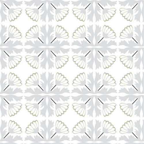 Papel de Parede Azulejo Tons de Preto e Cinza