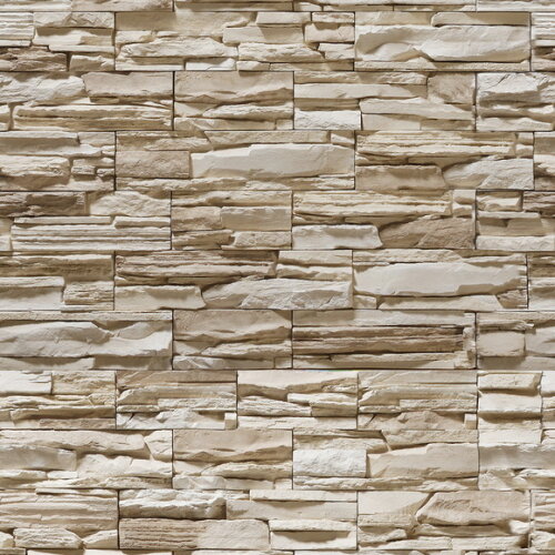 Papel de Parede Canjiquinha Marfim Marrom - 3d