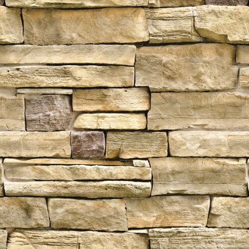 Papel de Parede Canjiquinha Pedras Diversas - 3d