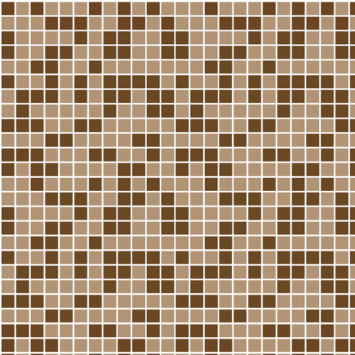 Papel de Parede Pastilha Marrom